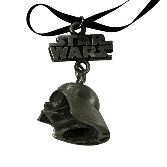 Star Wars Darth Vader Pewter 2005 Lucas Films Ornament Excellent Condition - Picture 1 of 5